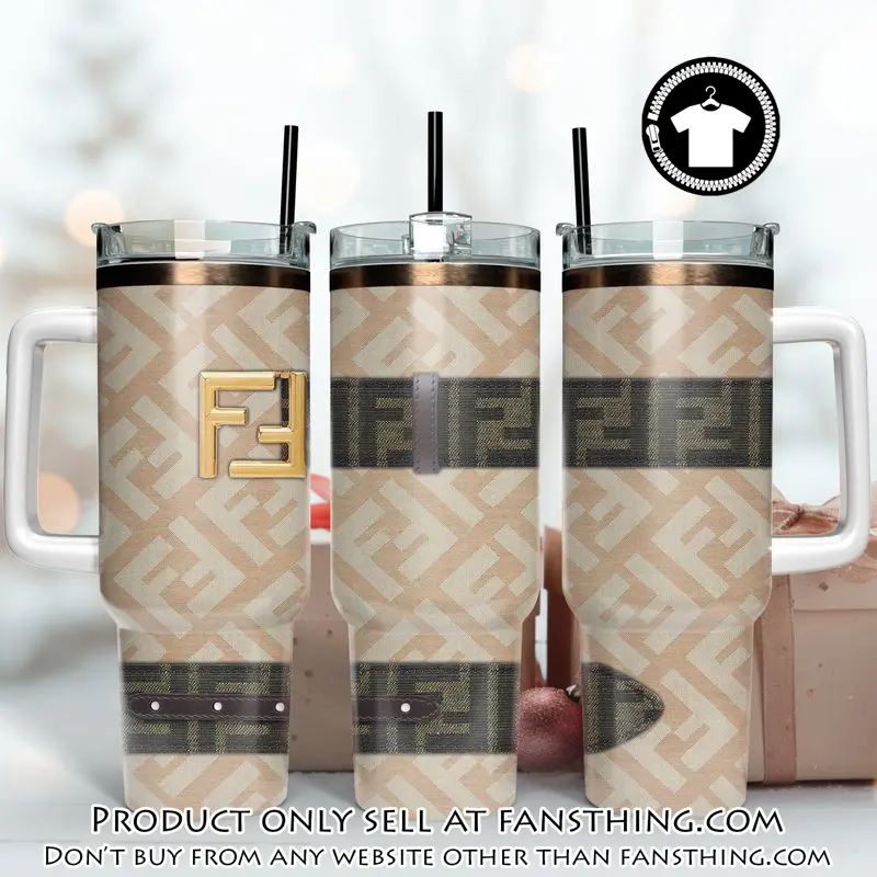 Fendi logo 40oz stanley tumbler fendi stanley tumbler ktb1067 fst0535517